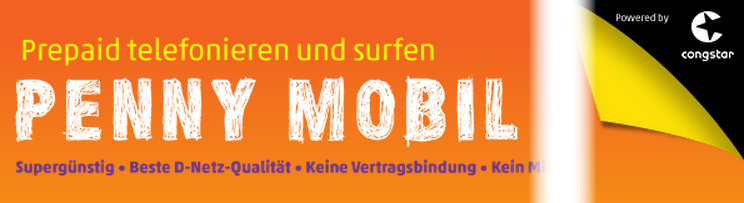 Penny Mobil powered by Congstar